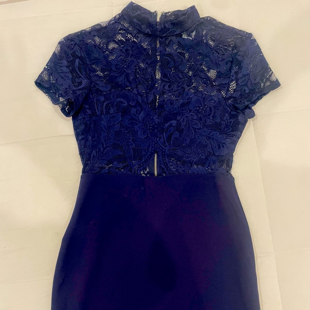 Navy blue dress